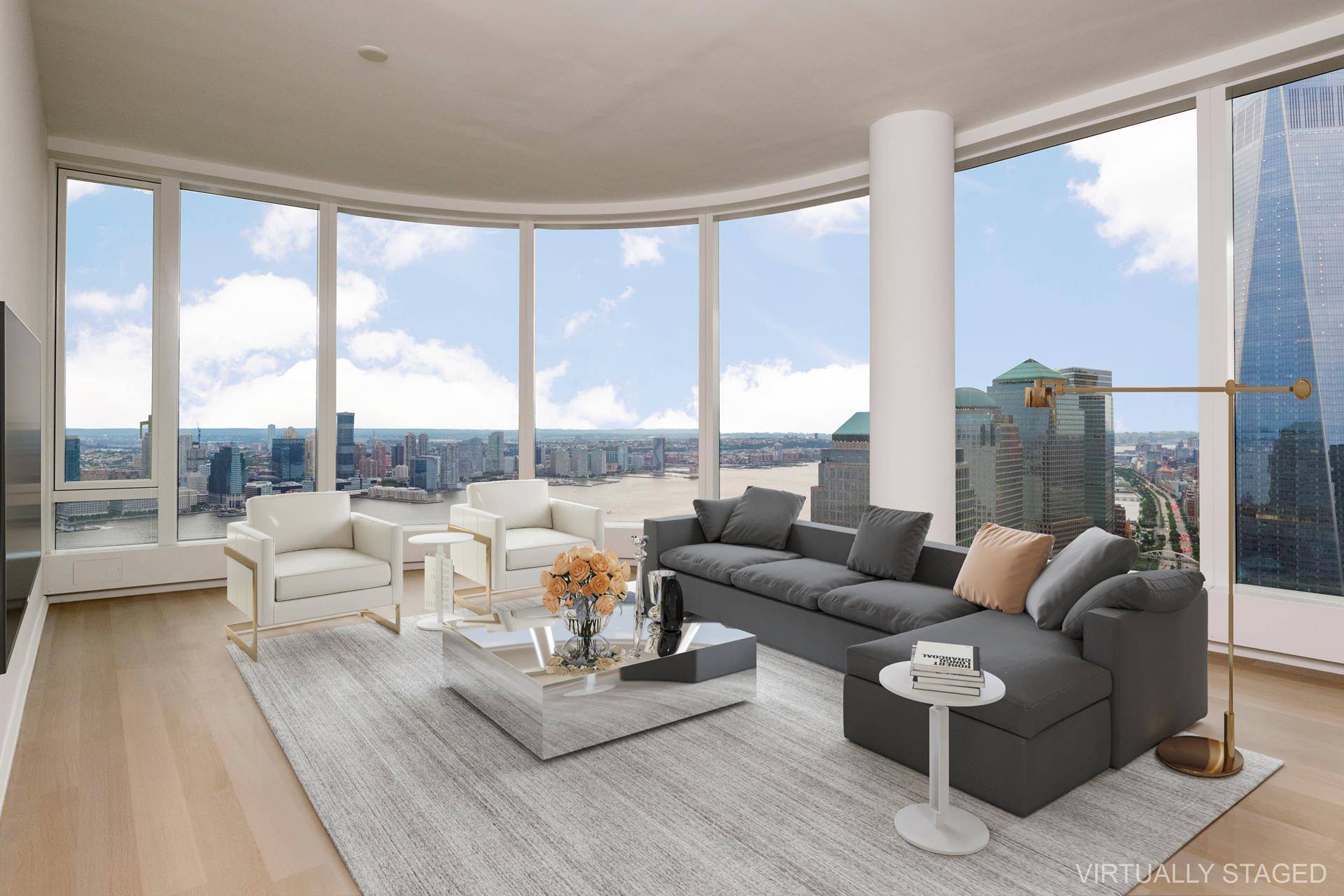 Experience an incredible inpouring of natural light and expanse of endless views stretching down to the Statue of Liberty, from the 50th floor of the striking new 50 West Street ...