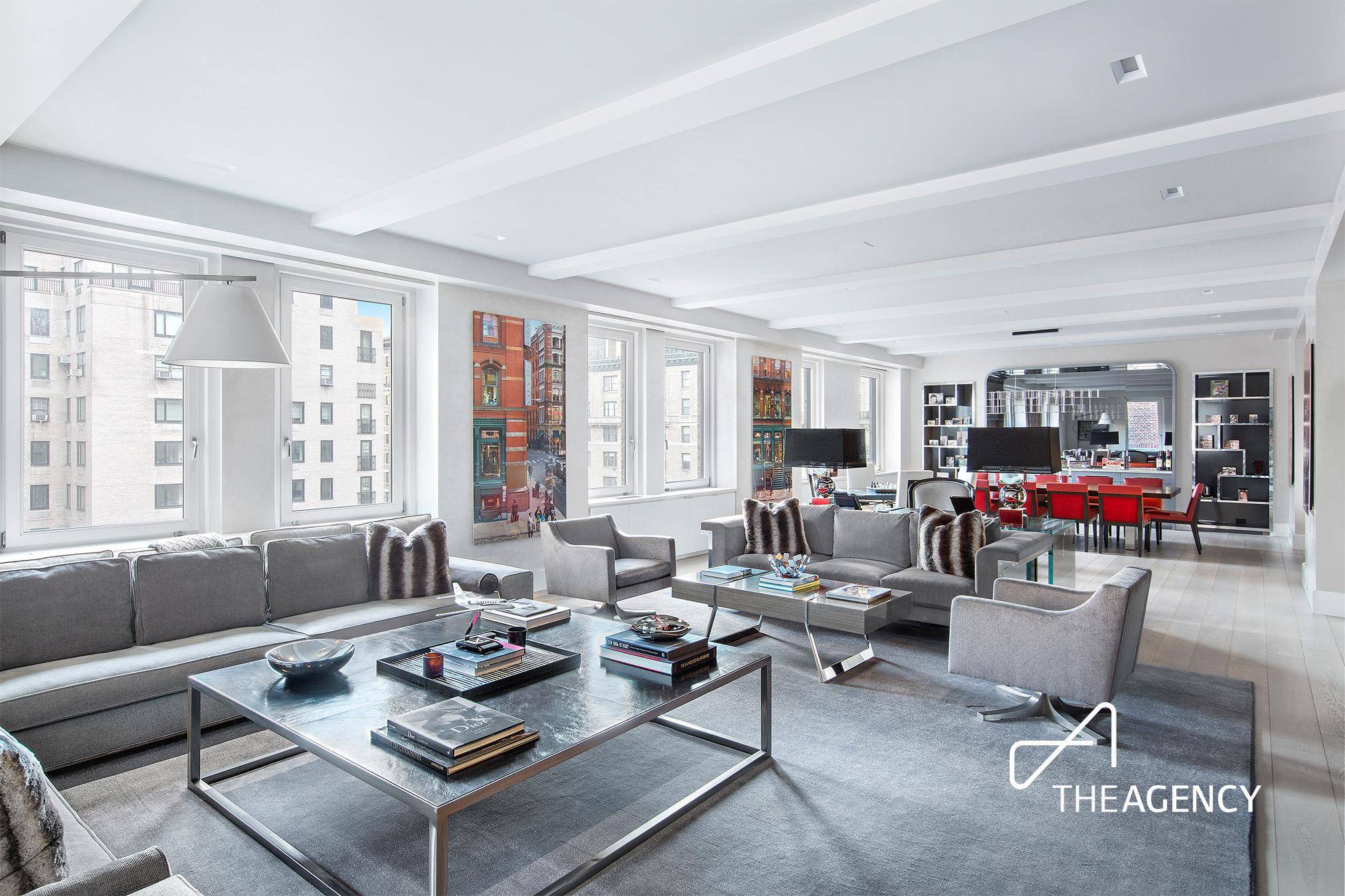 Perched on the 12th floor of a white glove prewar Park Avenue co operative, this spectacular corner residence has undergone a complete renovation by world renowned luxury home builder, Joseph ...