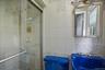 Master bathroom in master bedroom