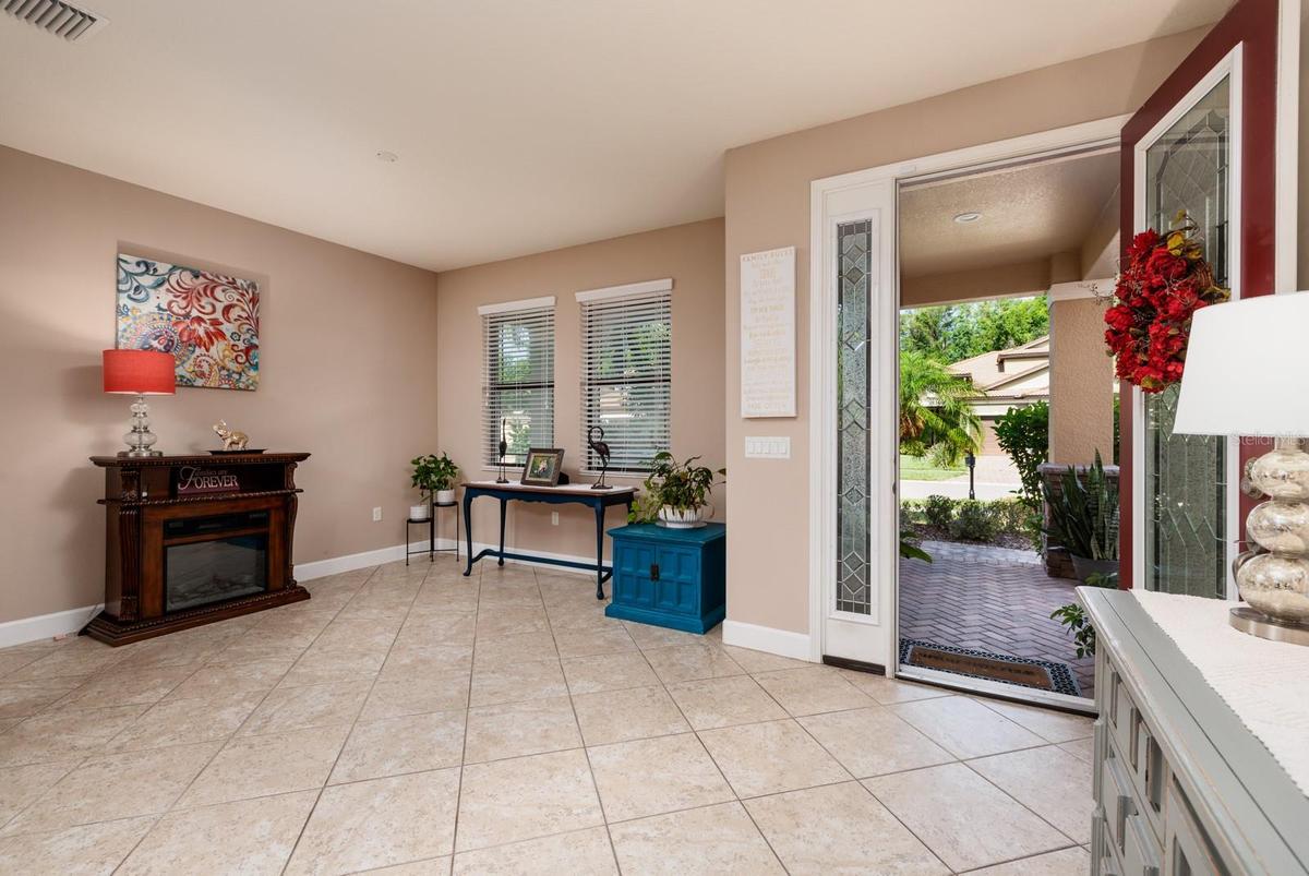 Front Entrance/Living Room