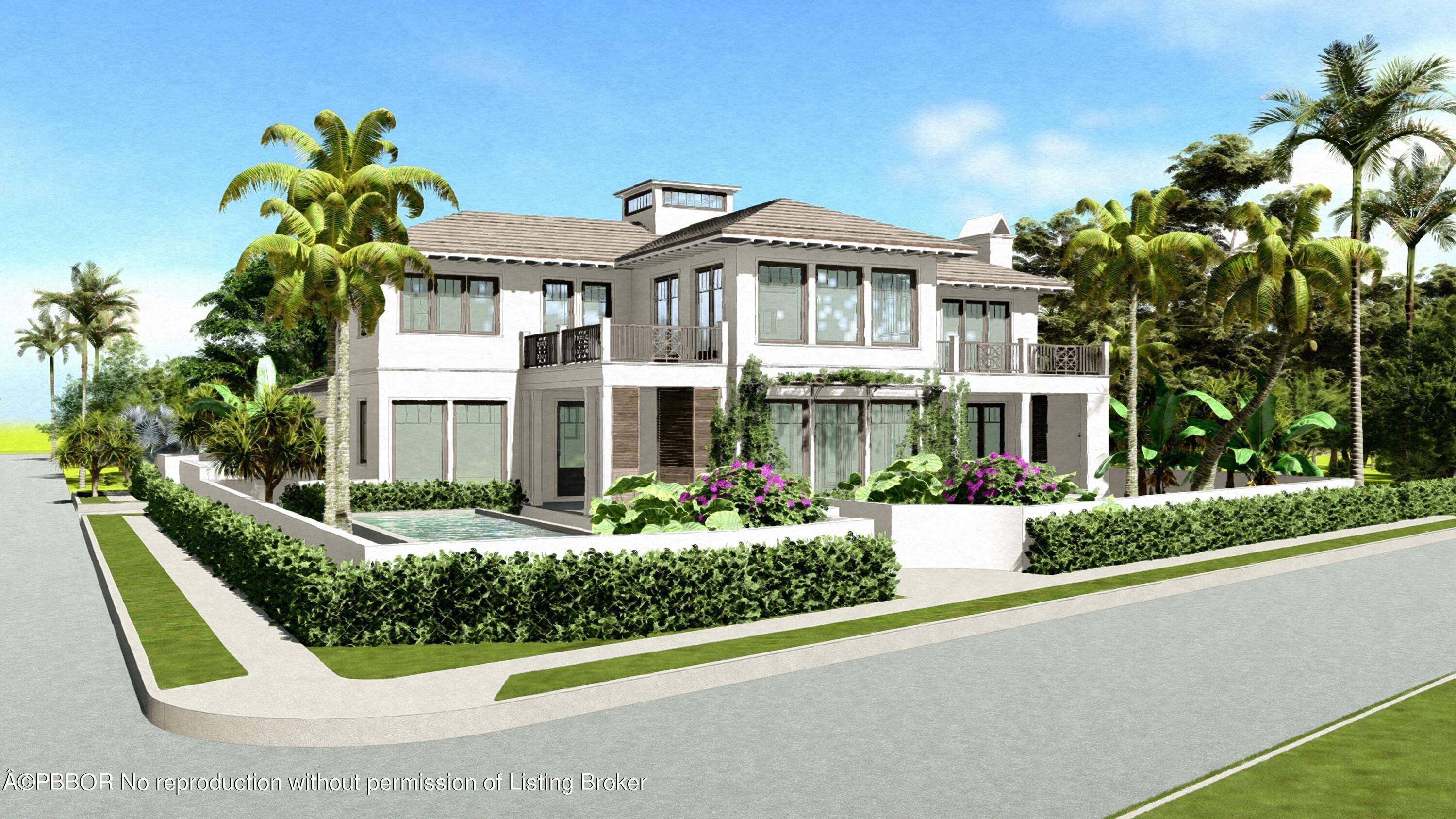New West Palm Beach lakefront home.