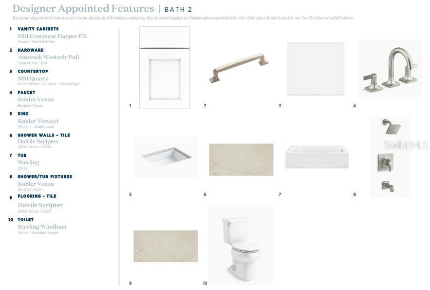 Designer-appointed features selected by our team of professional designers