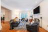 Family room w sliding doors