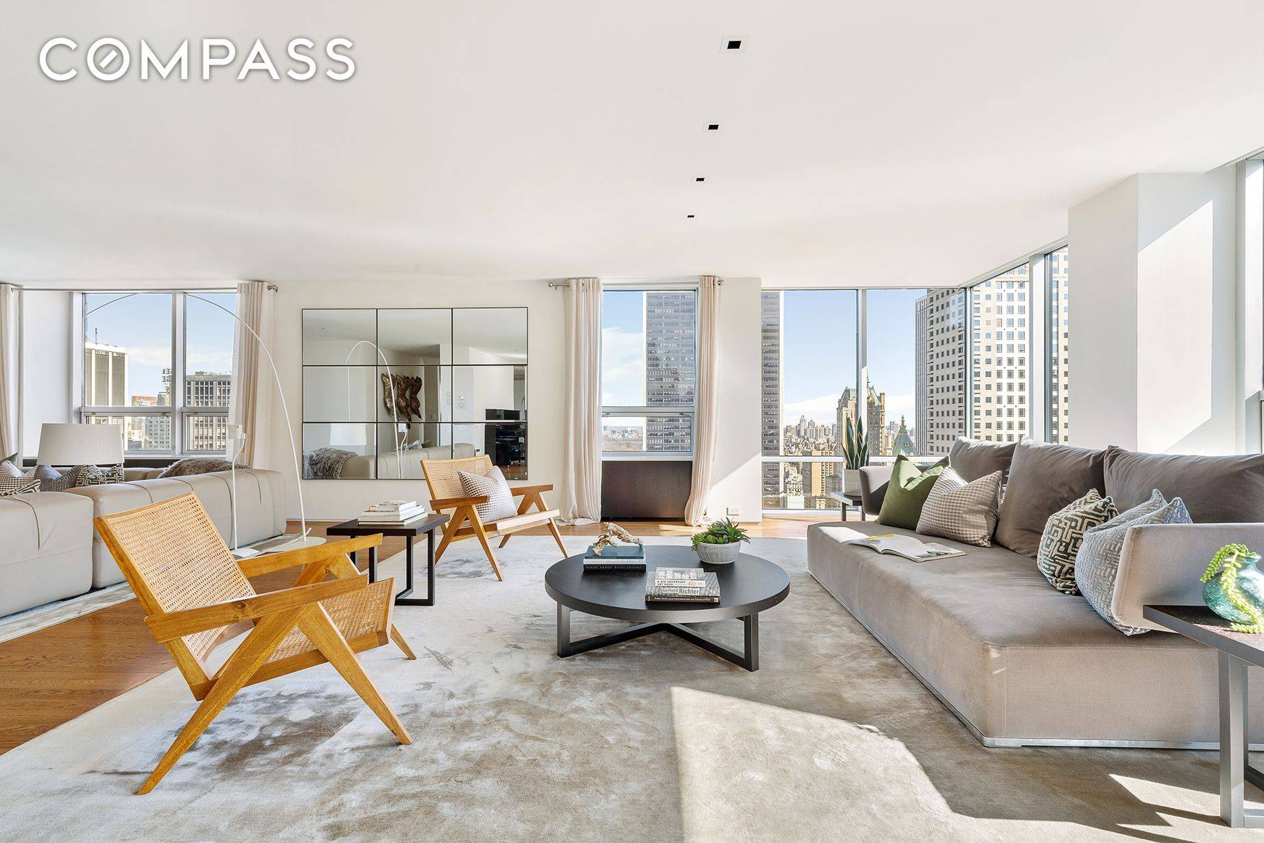 Welcome to Museum Tower where this rare combination complete with four bedrooms, five bathrooms has been completely transformed to achieve an exceptional level of quality at one of Midtown's most ...