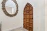 Turret like Vestibule warm entry.