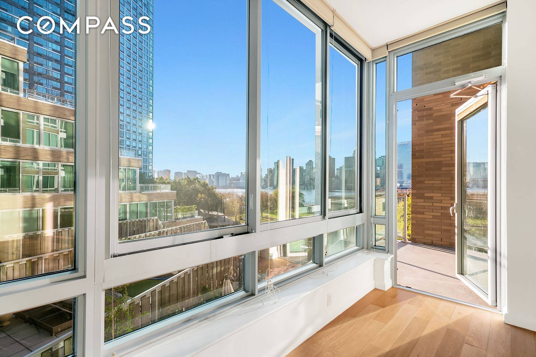 Simply Spectacular ! This sprawling sun drenched extra large one bedroom home with your own private balcony boasts the most amazing city and water views directly from your own living ...