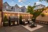 Virtually staged backyard