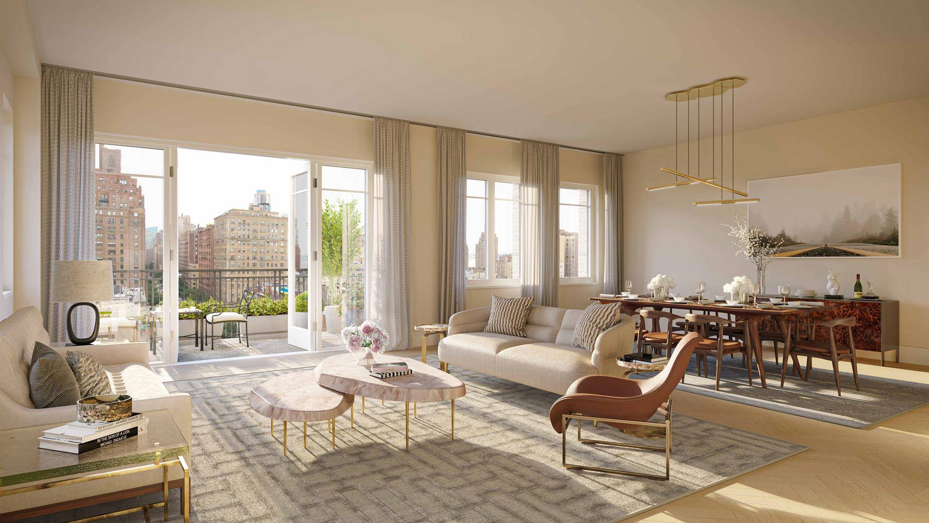 The residences at 378 West End Avenue are designed for the way people live today.