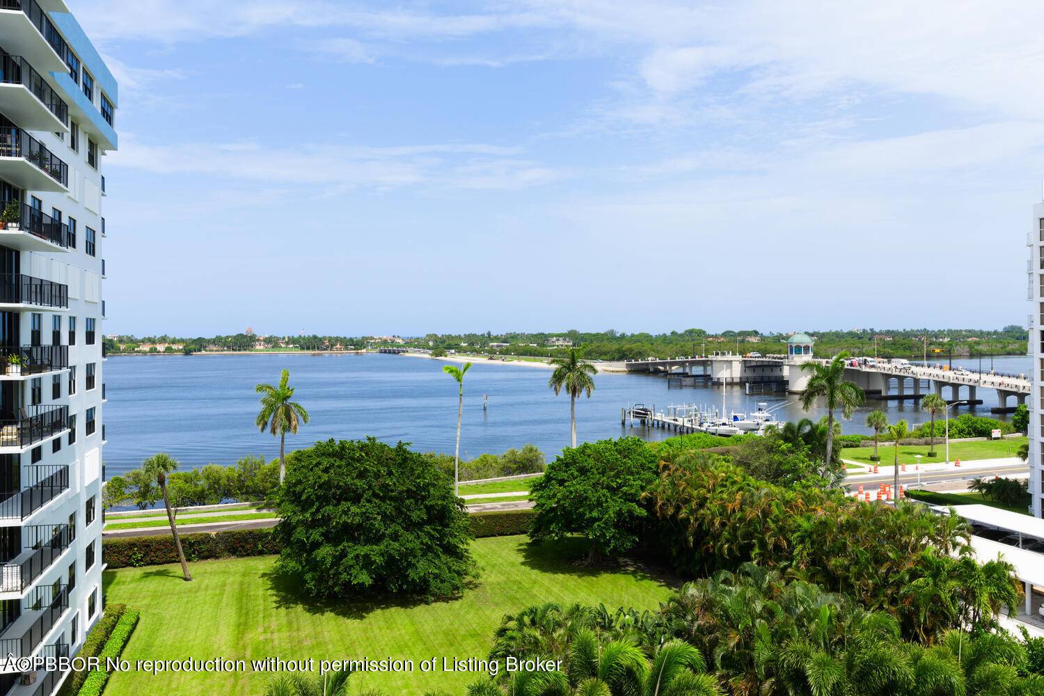 Special three bedroom south corner condo on the seventh floor with beautiful direct waterfront views of the intracoastal.