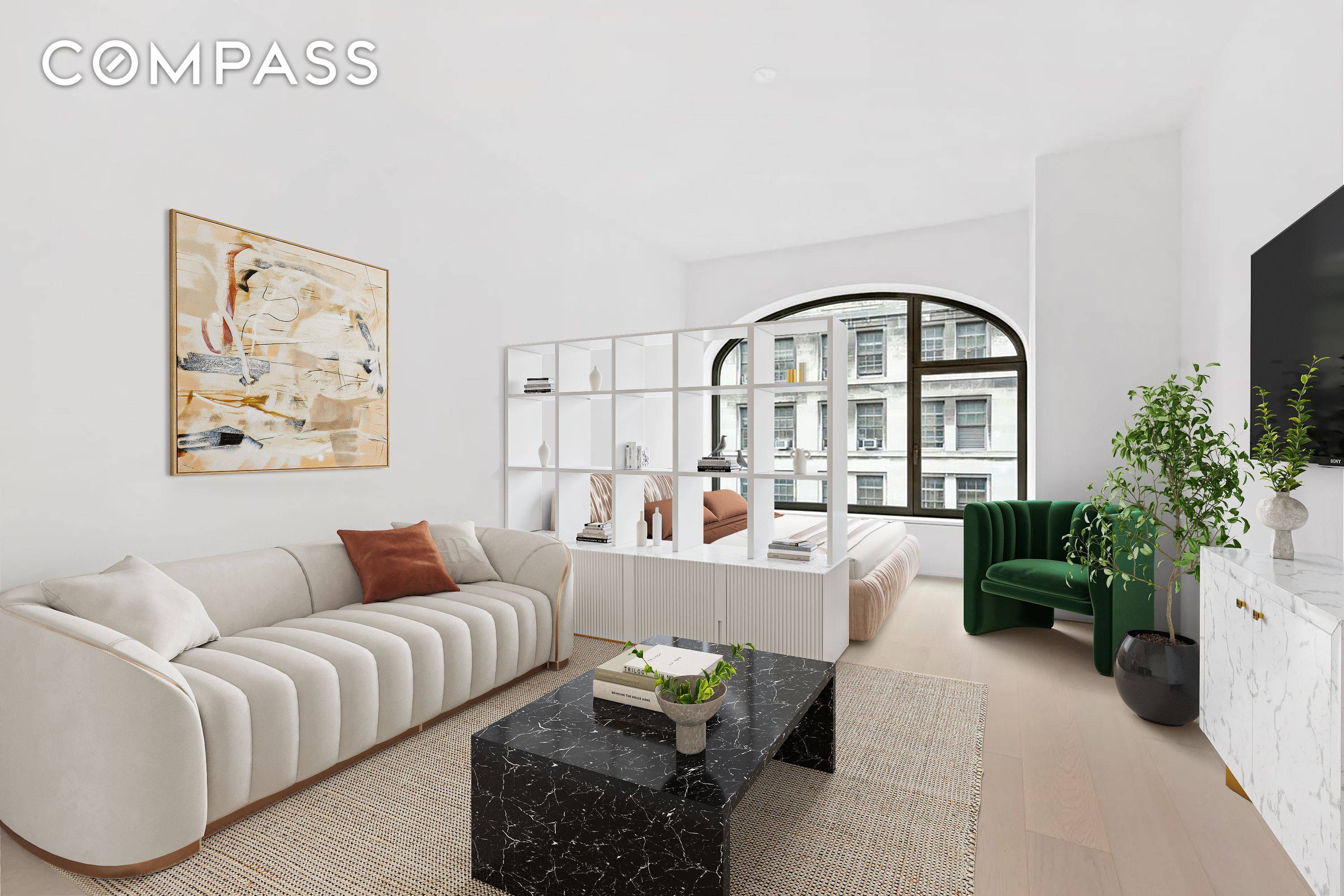Welcome home to residence 18A located at Sir David Ajaye's masterpiece, 130 William Street boasts an over sized studio featuring complementary Wi Fi, 10 ft ceilings, a massive walk in ...