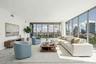 viturally staged living area, with the most stunning views!