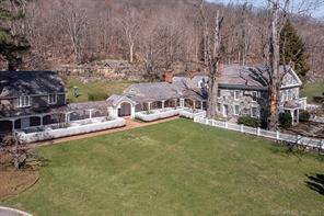 This magnificent country compound sits on 40 acres in Kent, CT.