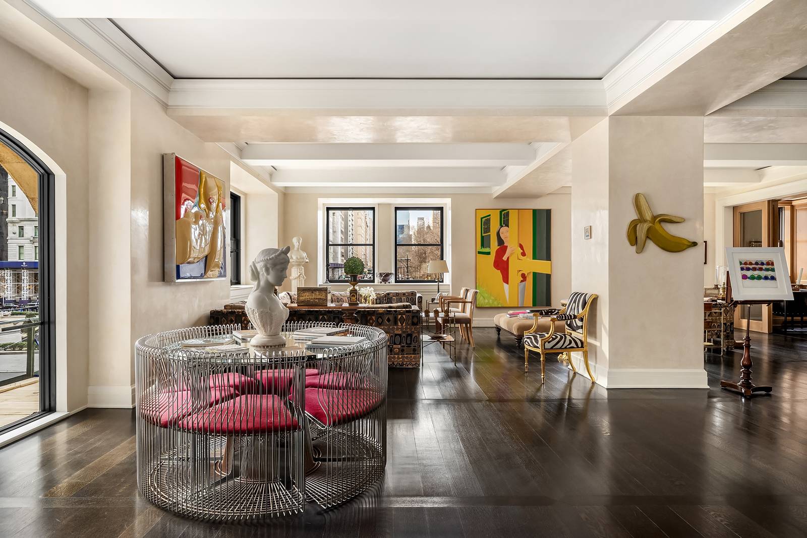Occupying a full floor at the legendary Sherry Netherland, this 9, 000 square foot, 19 room uptown loft, designed by famed designer Mica Ertegun, is truly one of the most ...