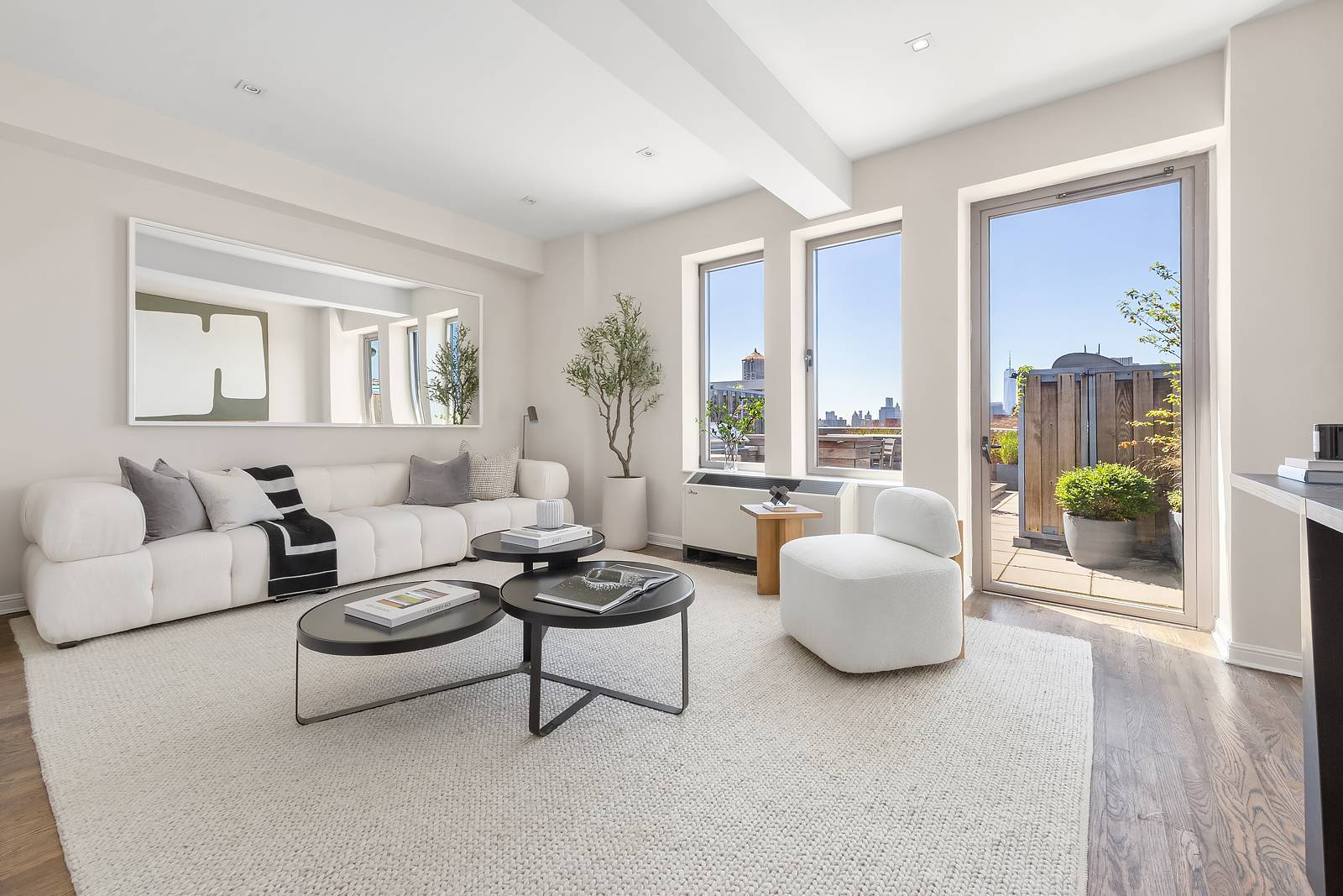 Welcome to this extraordinary duplex penthouse within the iconic Chelsea Mercantile, a pristine 3 bedroom, 3 bathroom designer condominium seamlessly uniting approximately 2, 062 square feet of irresistibly warm and ...