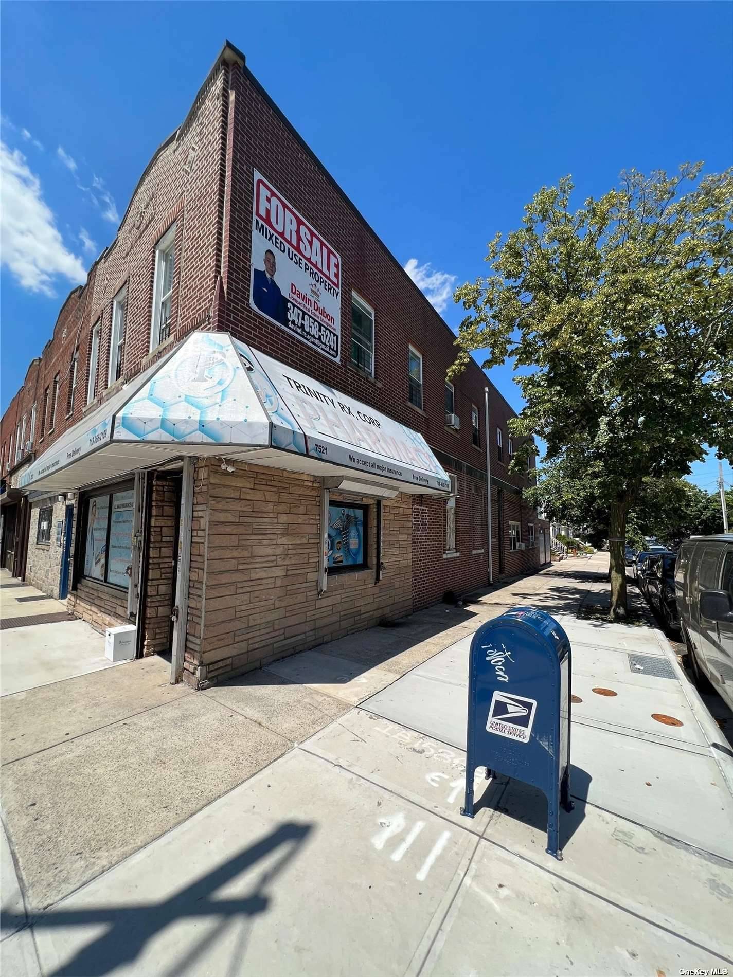 Welcome to 75 21 Myrtle Ave, a stunning brick mixed use property.