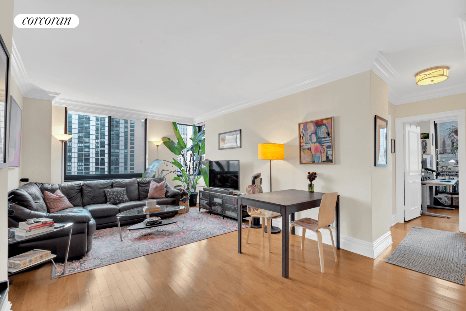Luxury waterfront living in beautiful Battery Park City.