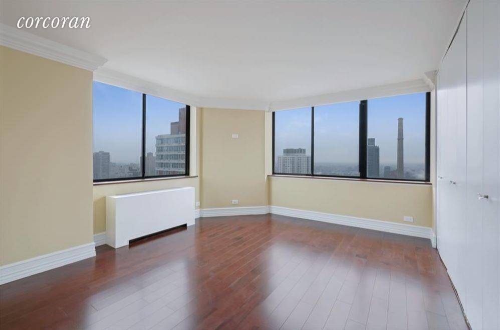 High floor 2 bed with balcony !