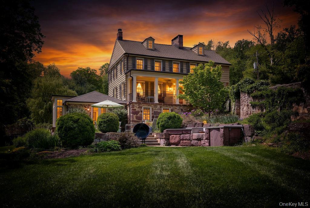 front of property