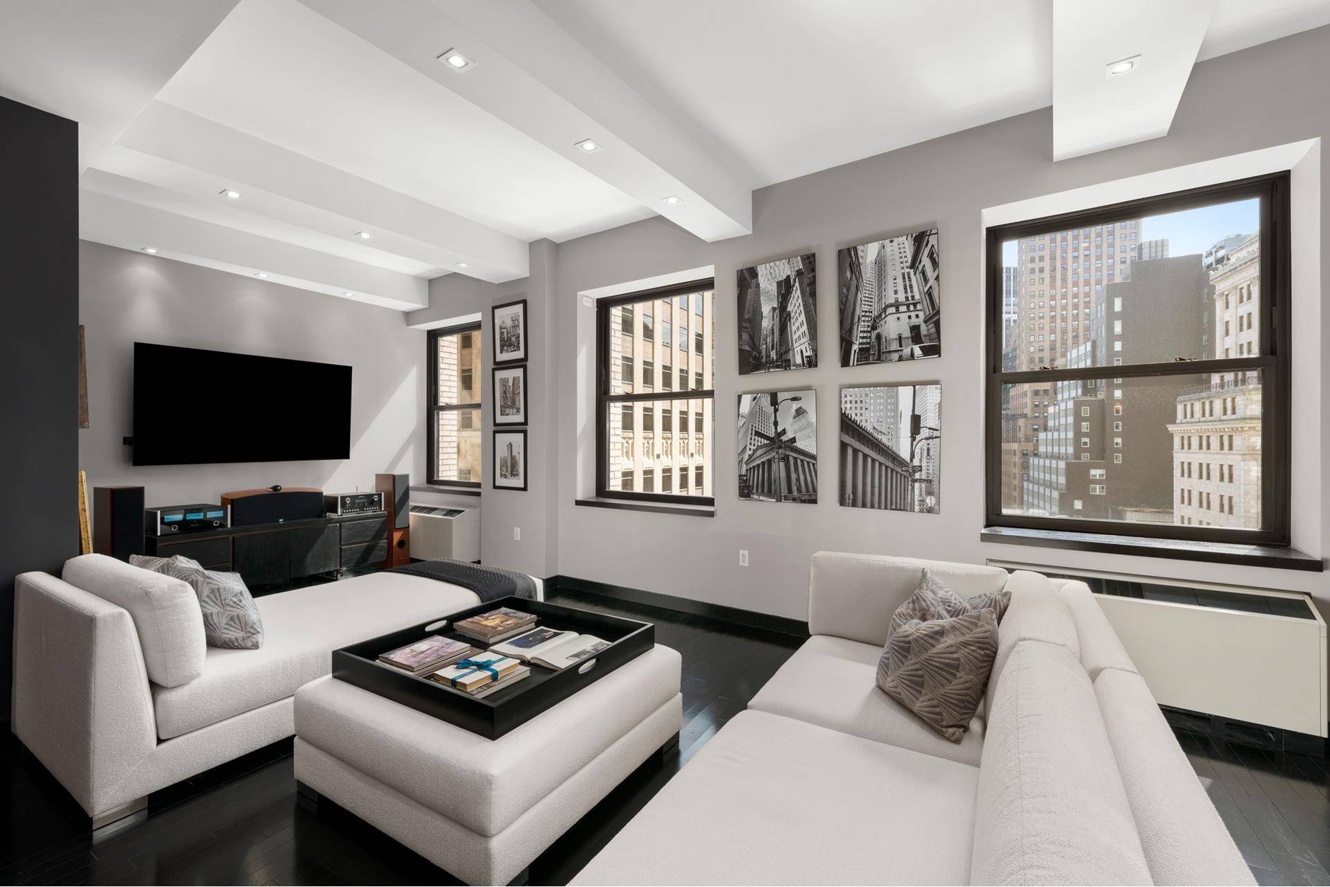 Welcome home to this meticulously renovated loft like corner residence in the Financial District's premier condominium, the Collection.