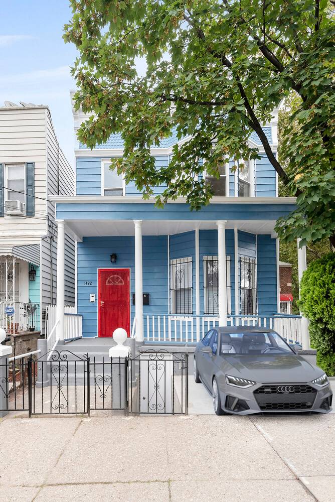 Don't miss this beautifully gut renovated detached two family home with A PRIVATE DRIVEWAY in The Bronx's Stratton Park neighborhood.