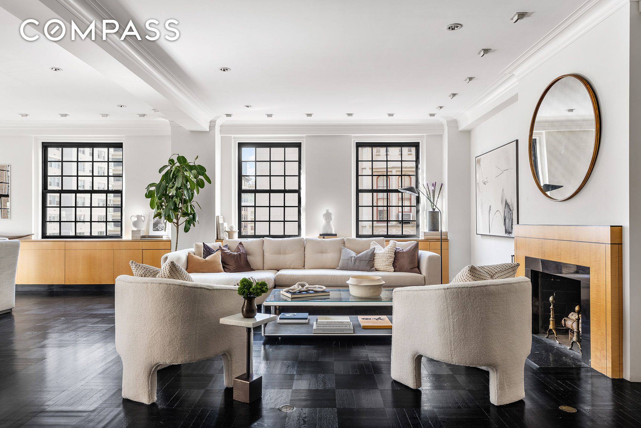 A Spectacular Pre War Duplex in Lenox Hill Perched high in one of the finest pre war cooperatives on the Upper East Side, Residence 6 7A is a rarely available ...