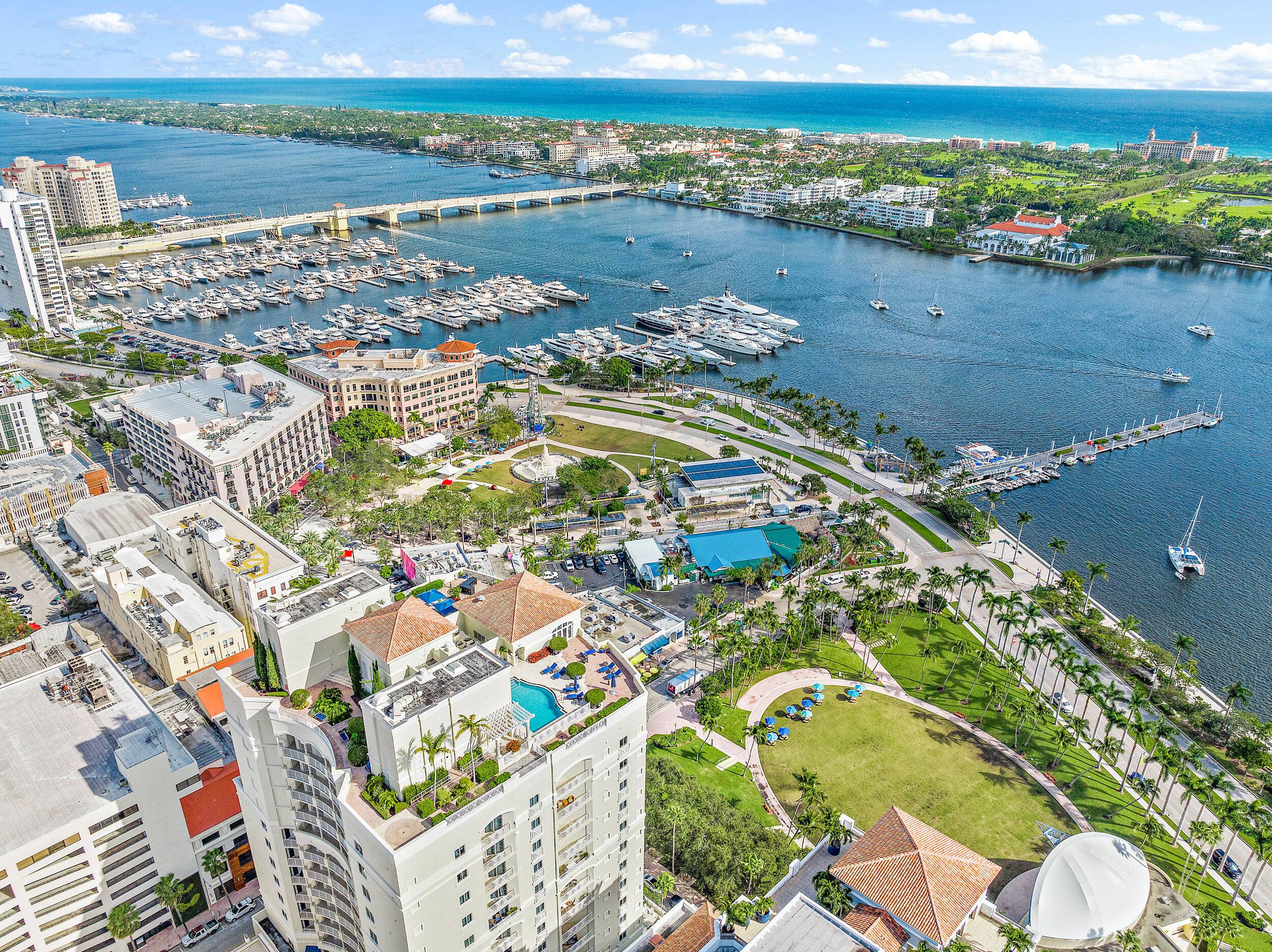 Breathtaking views and the best of everything the downtown Flagler Waterfront Lifestyle offers awaits at this spacious and chic condo located in a newer full service amenity rich building located ...