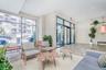 Building lobby featuring recessed lighting