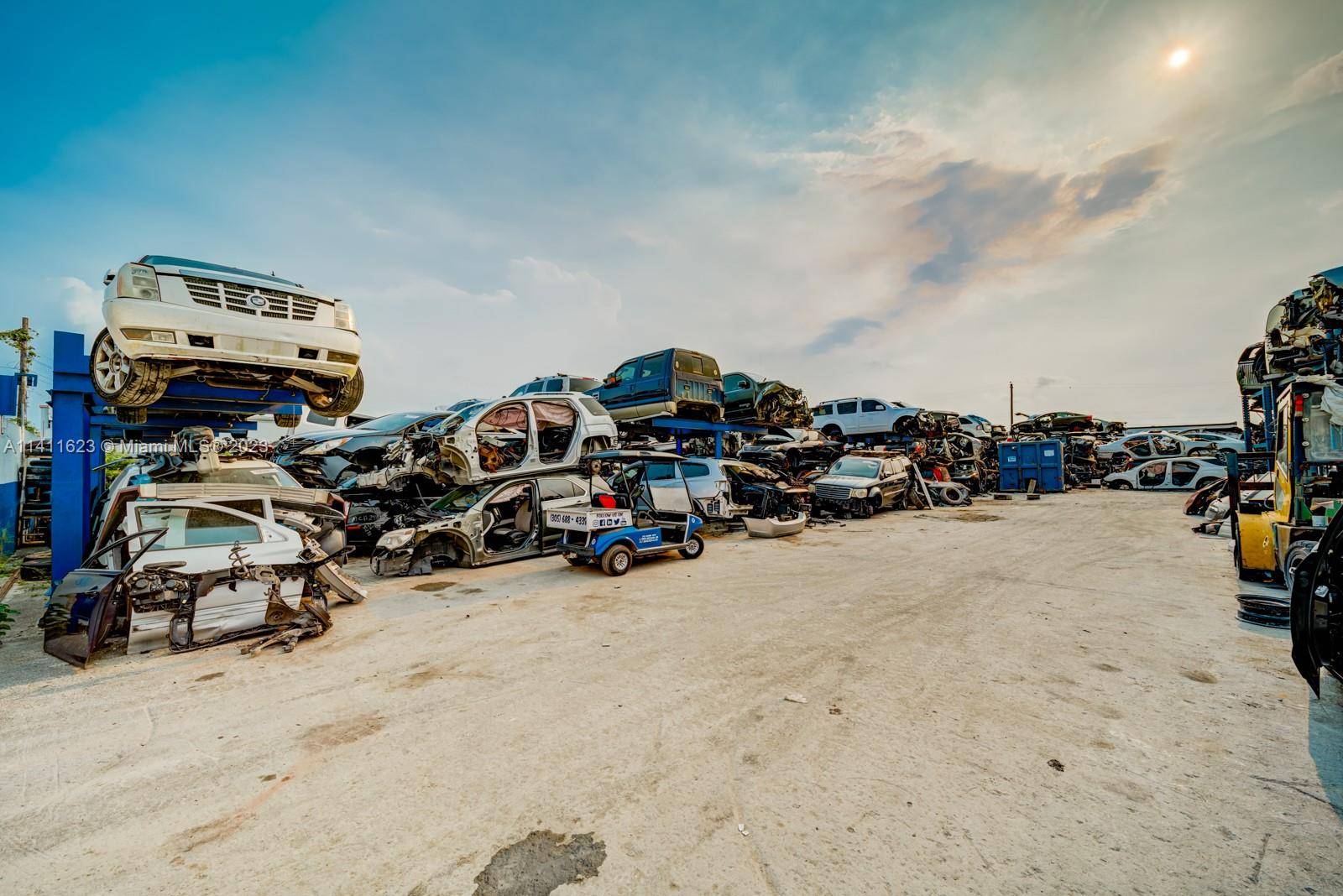 Two Junkyards for Sale with or without the Real Estate In Miami.