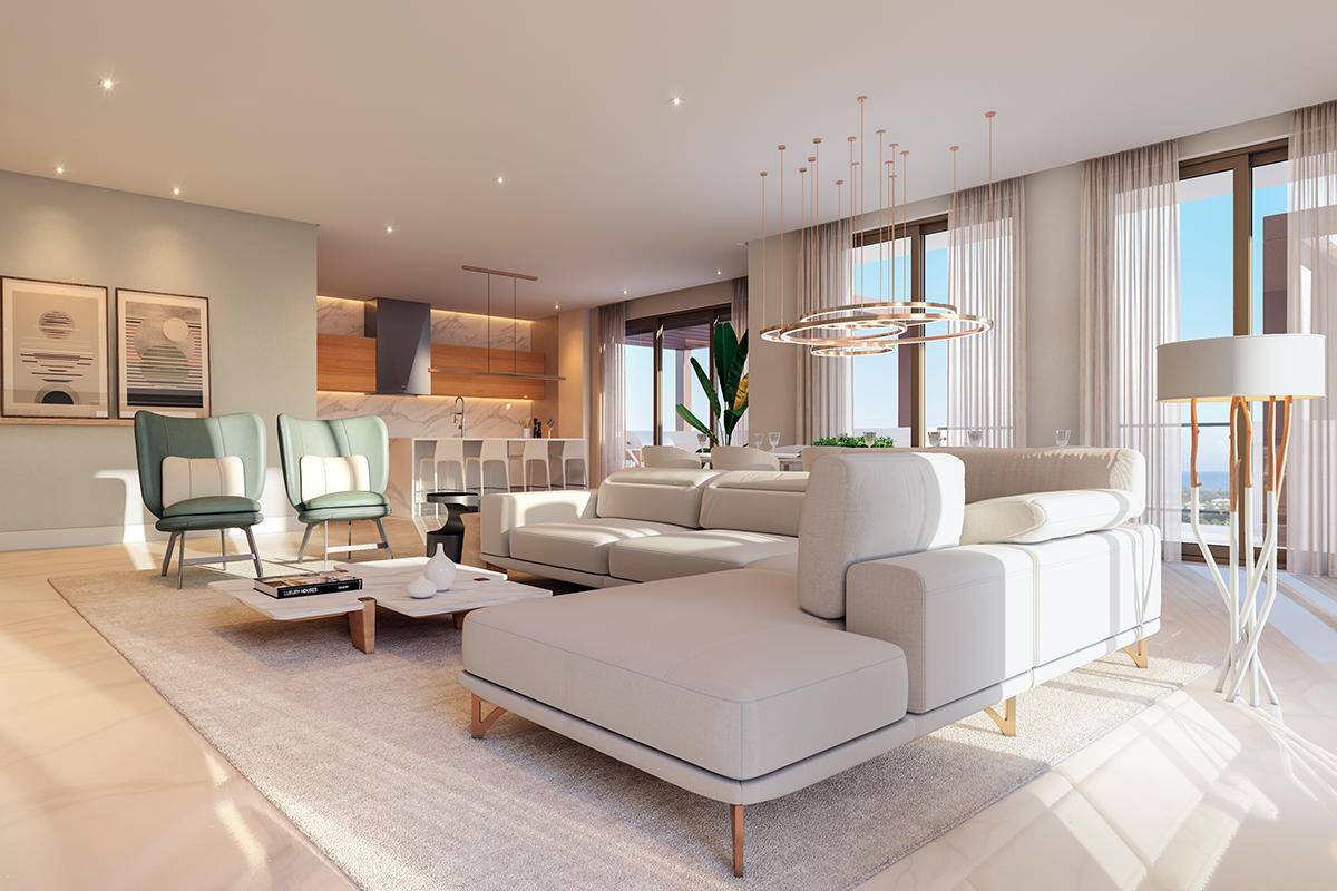 Tucked away in a Quiet Sanctuary at the intersection of City and Sea, this Modern work of Art will rise above the premier address in all of Boca.