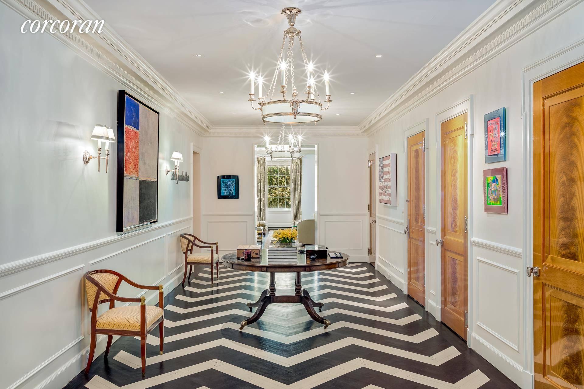 Perfectly situated on Fifth Avenue, this breathtaking prewar five bedroom, four and a half bath residence has been completely renovated by the world renowned interior designer, Tony Ingrao in conjunction ...