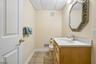 half bath - basement