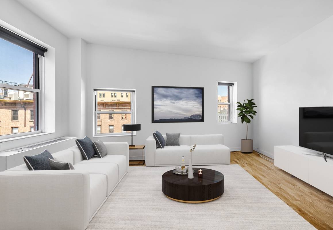 Welcome home to this breathtaking corner apartment in the vibrant West Village.