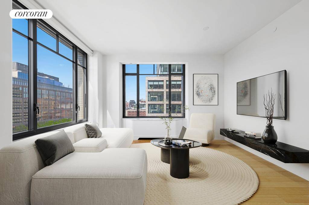 Luxurious Hudson Square living awaits in this expansive split two bedroom, two bathroom residence featuring mesmerizing Hudson River views and expansive designer interiors at Greenwich West, a new luxury condominium ...