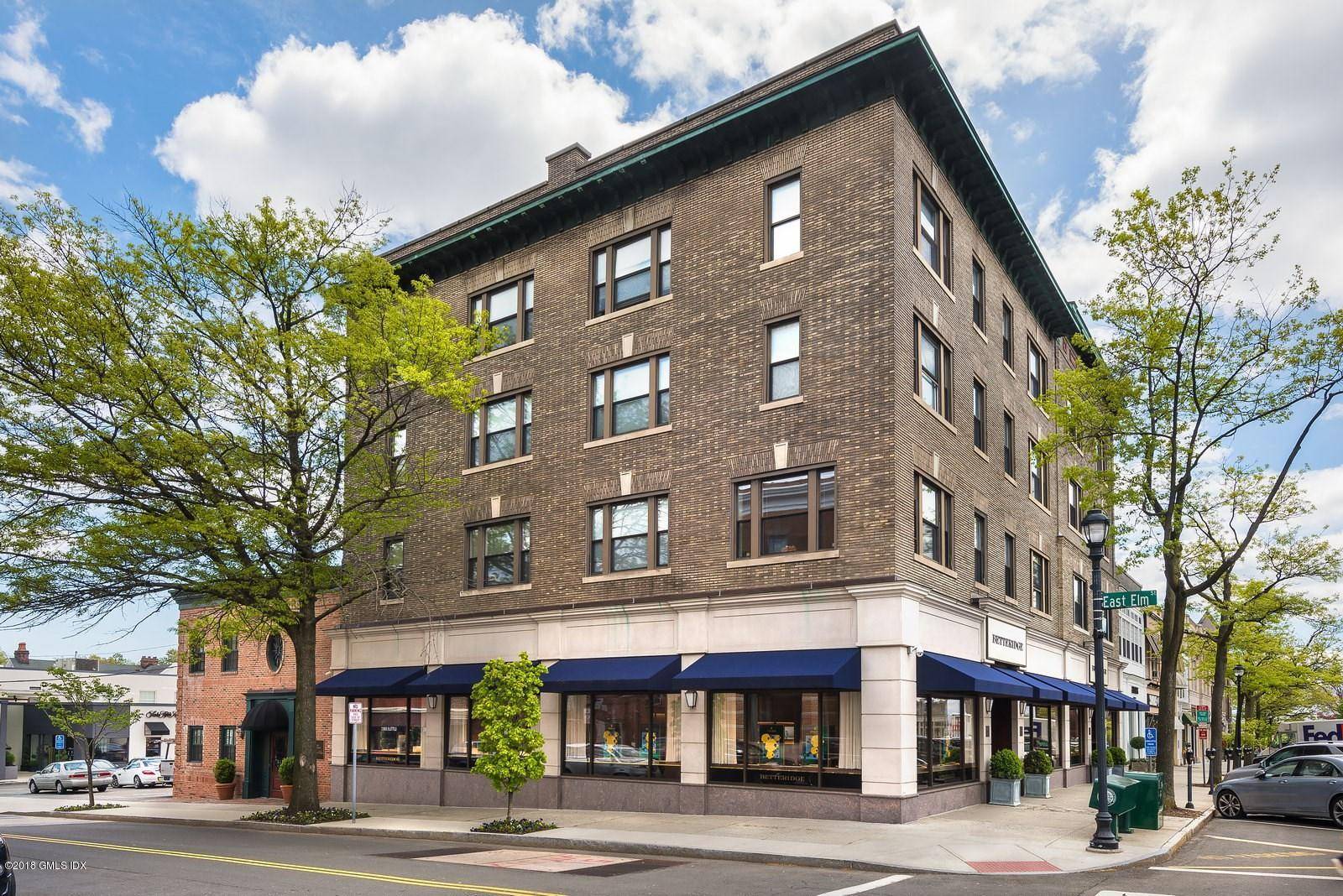 TWO EAST ELM PREMIERE LUXURY BOUTIQUE STYLE RENTAL BUILDING ON GREENWICH AVENUE IN THE HEART OF DOWNTOWN GREENWICH.