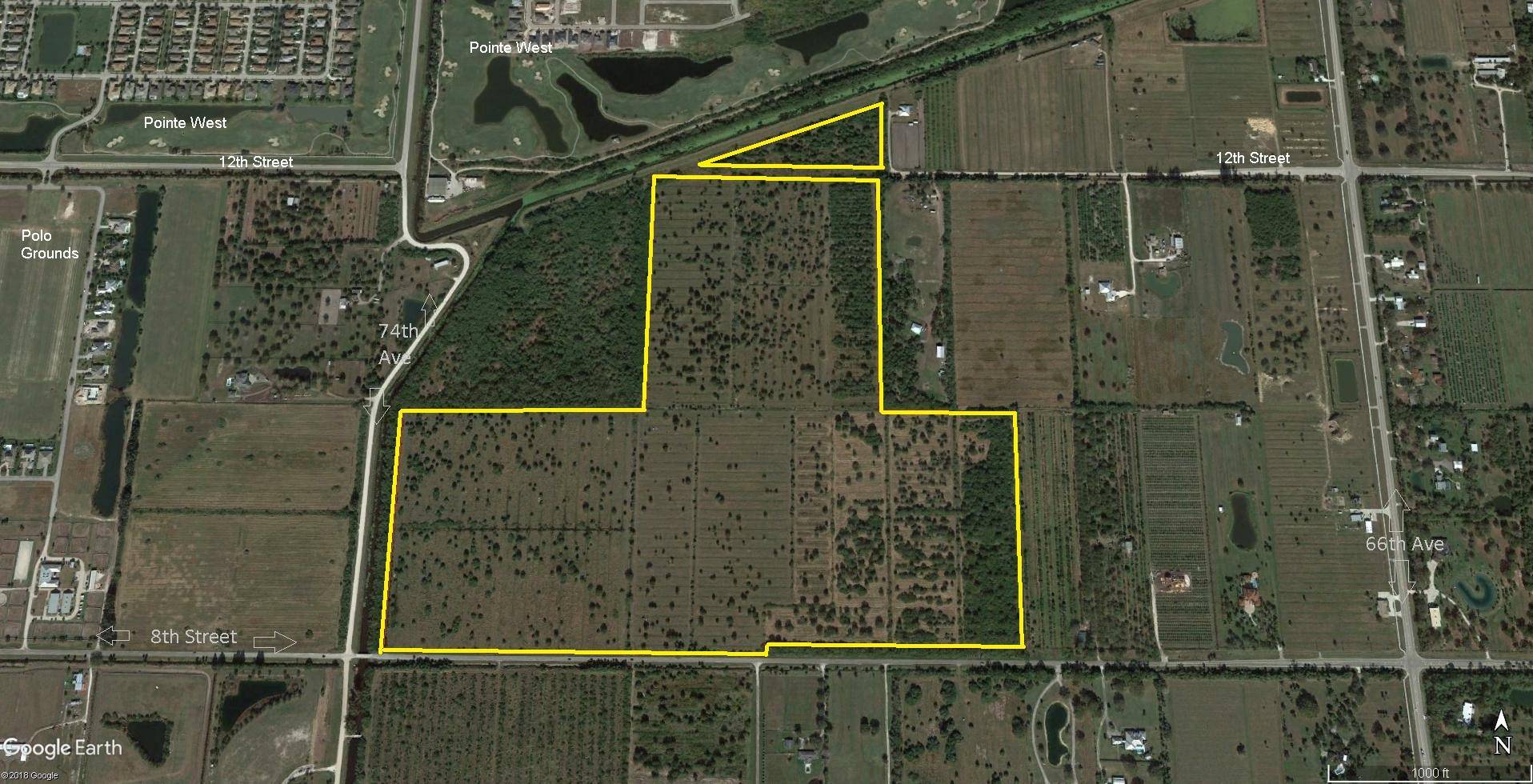 Well Positioned Future Residential tract, now in Agricultural Zoning.