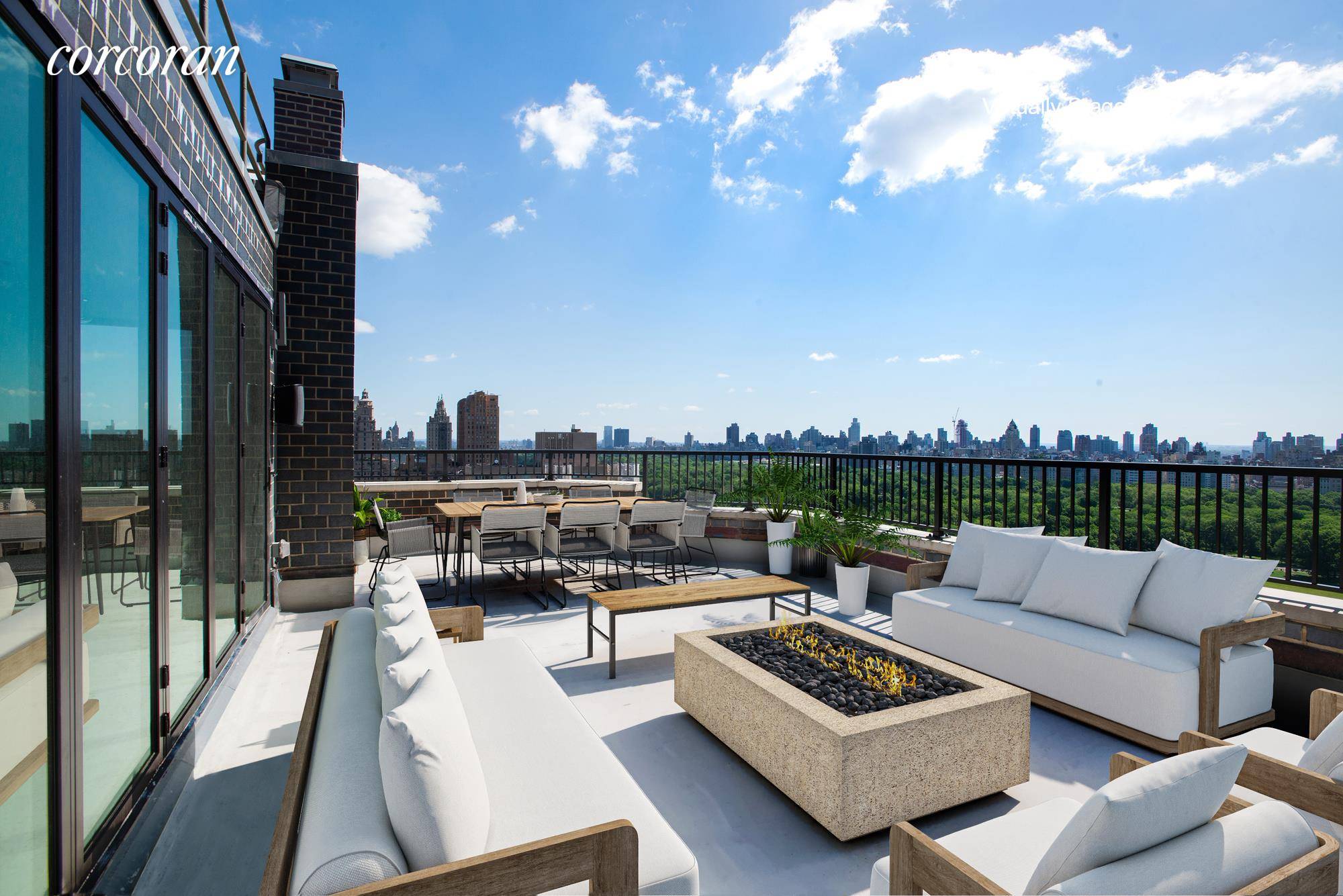 Offering one of the most captivating views of Central Park and New York City, this truly one of a kind Penthouse Duplex with extensive outdoor space has undergone a meticulous ...