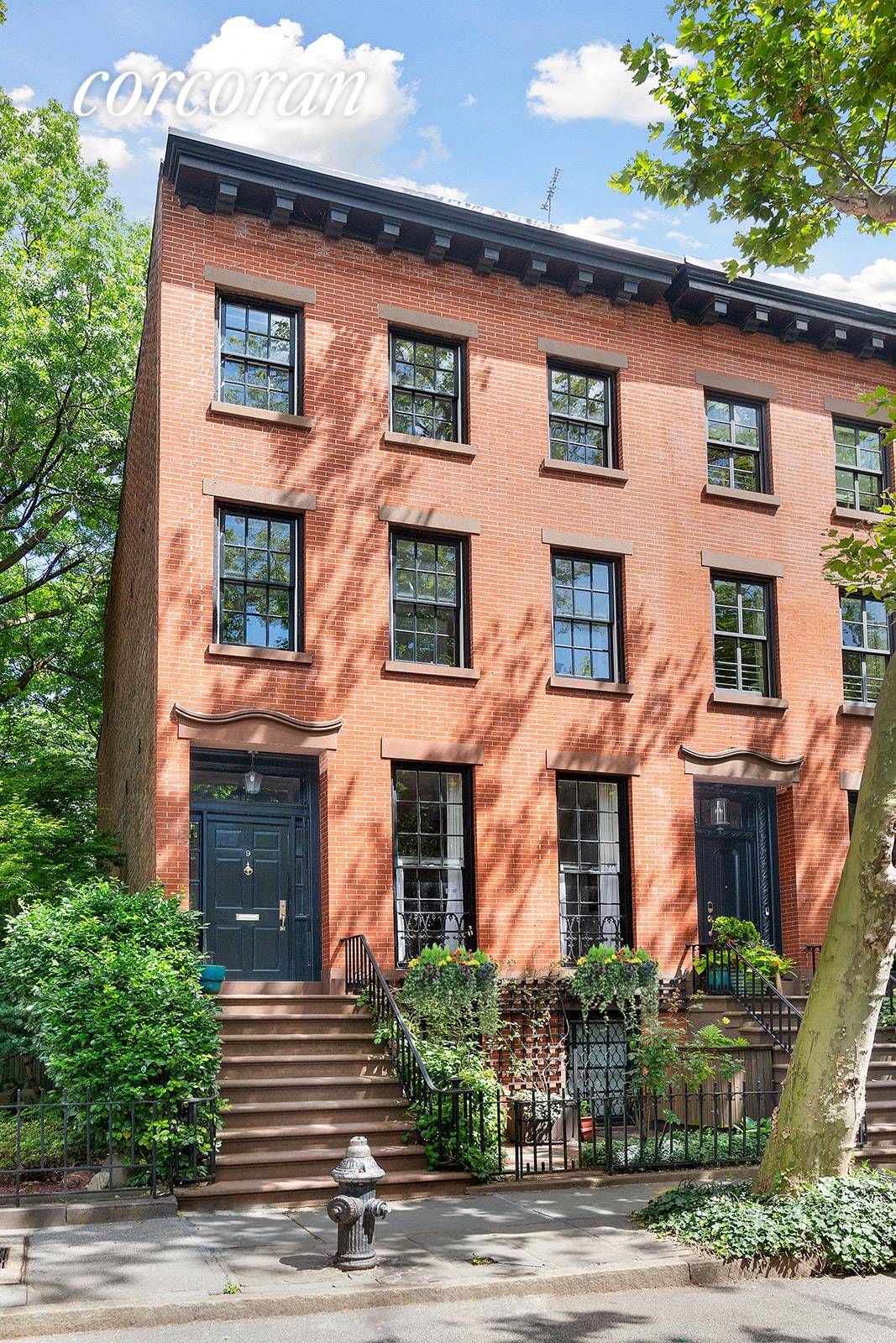 On one of the most sought after and idyllic blocks in Brooklyn Heights is 9 Willow Place.