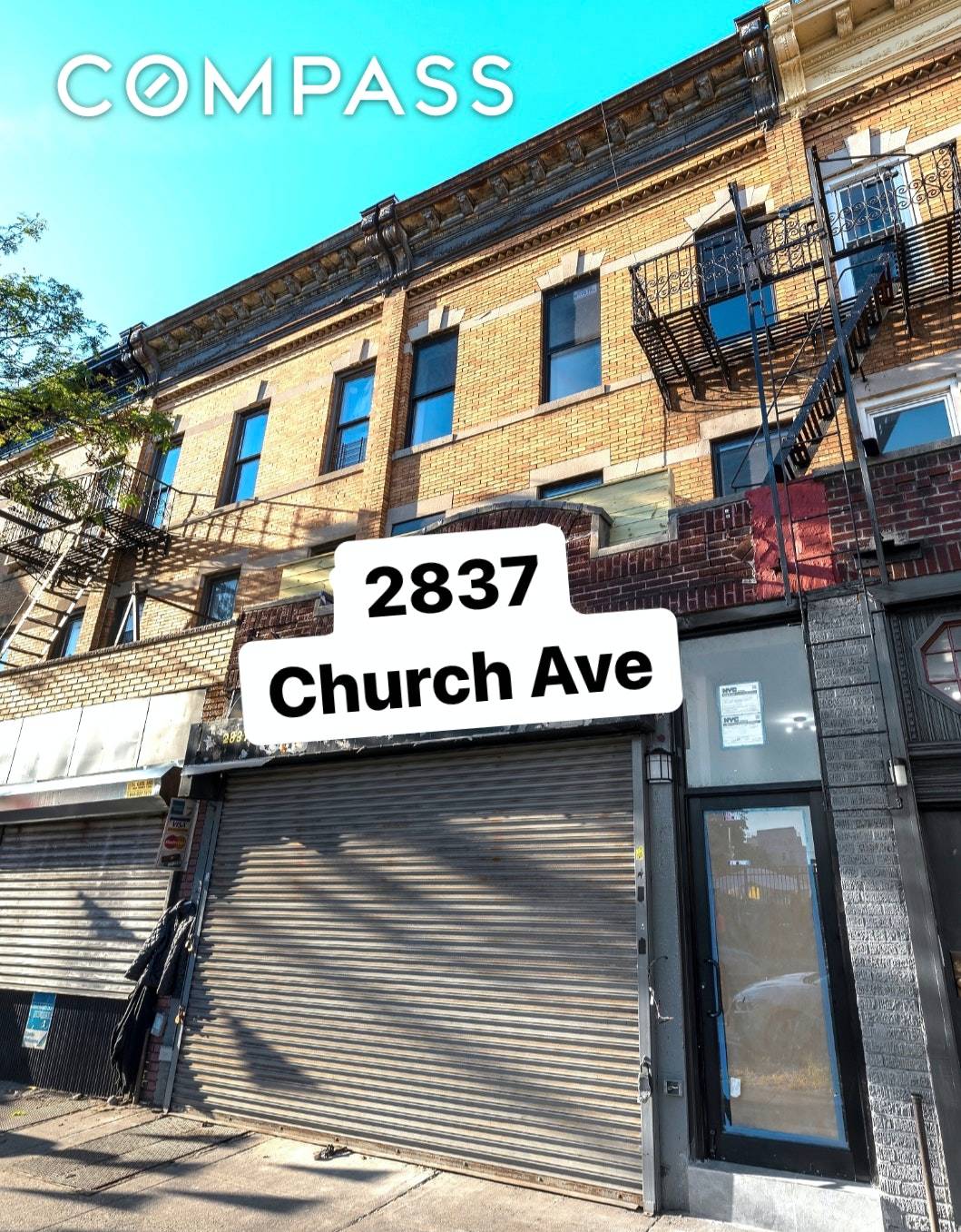 Located in prime Flatbush, this turnkey, free market, and fully gut renovated mixed use building features five apartments and a commercial storefront just inches from the Church Avenue subway station.
