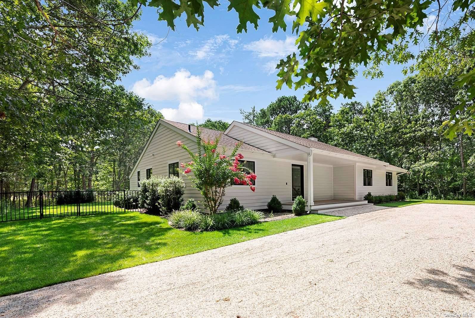 QUOGUE VILLAGE, COMPLETELY RENOVATED Located just 2.