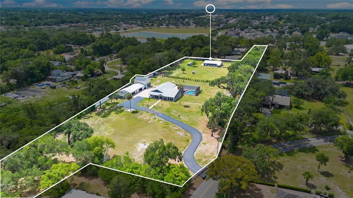 Aerial View of Lot