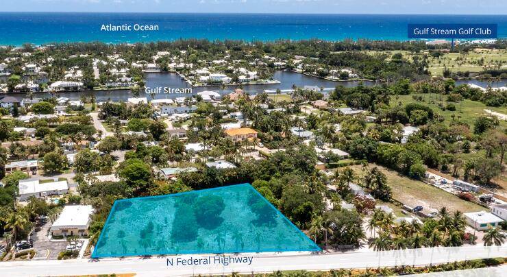 Prime Land for residential condo or town home development project on busy Federal Highway, minutes from the Delray Beach line.