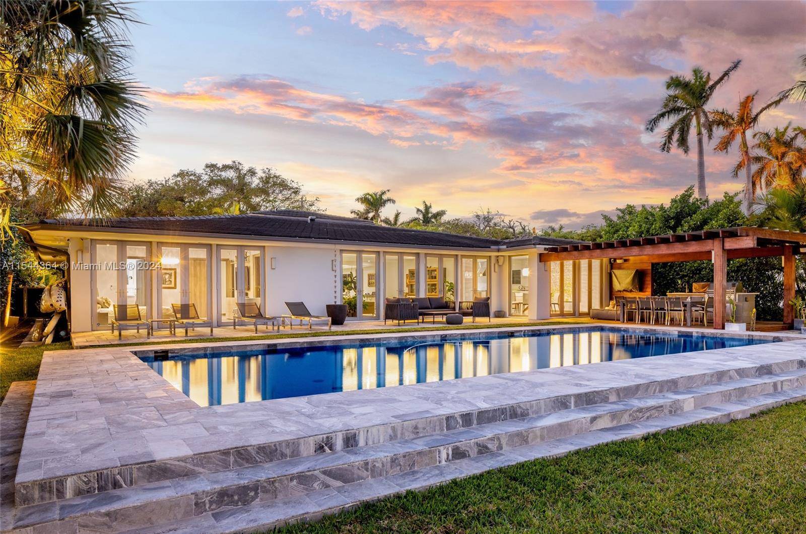 Experience open bay waterfront luxury living in Miami Shores.