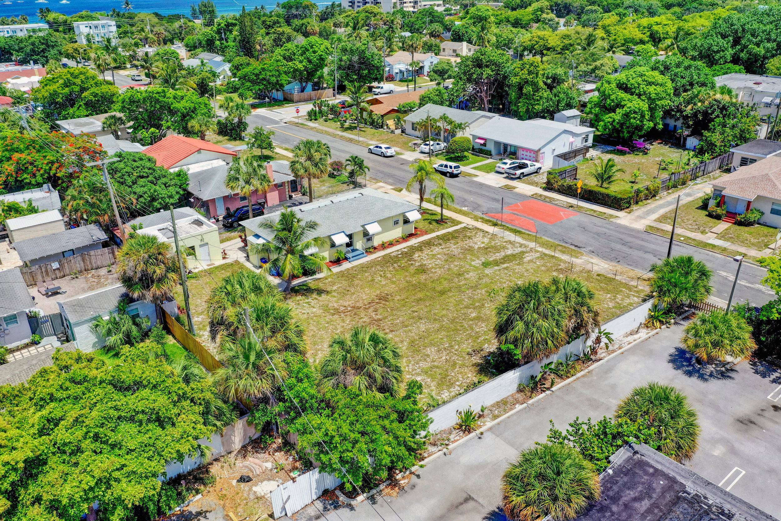 Large sized vacant lot, great investment.