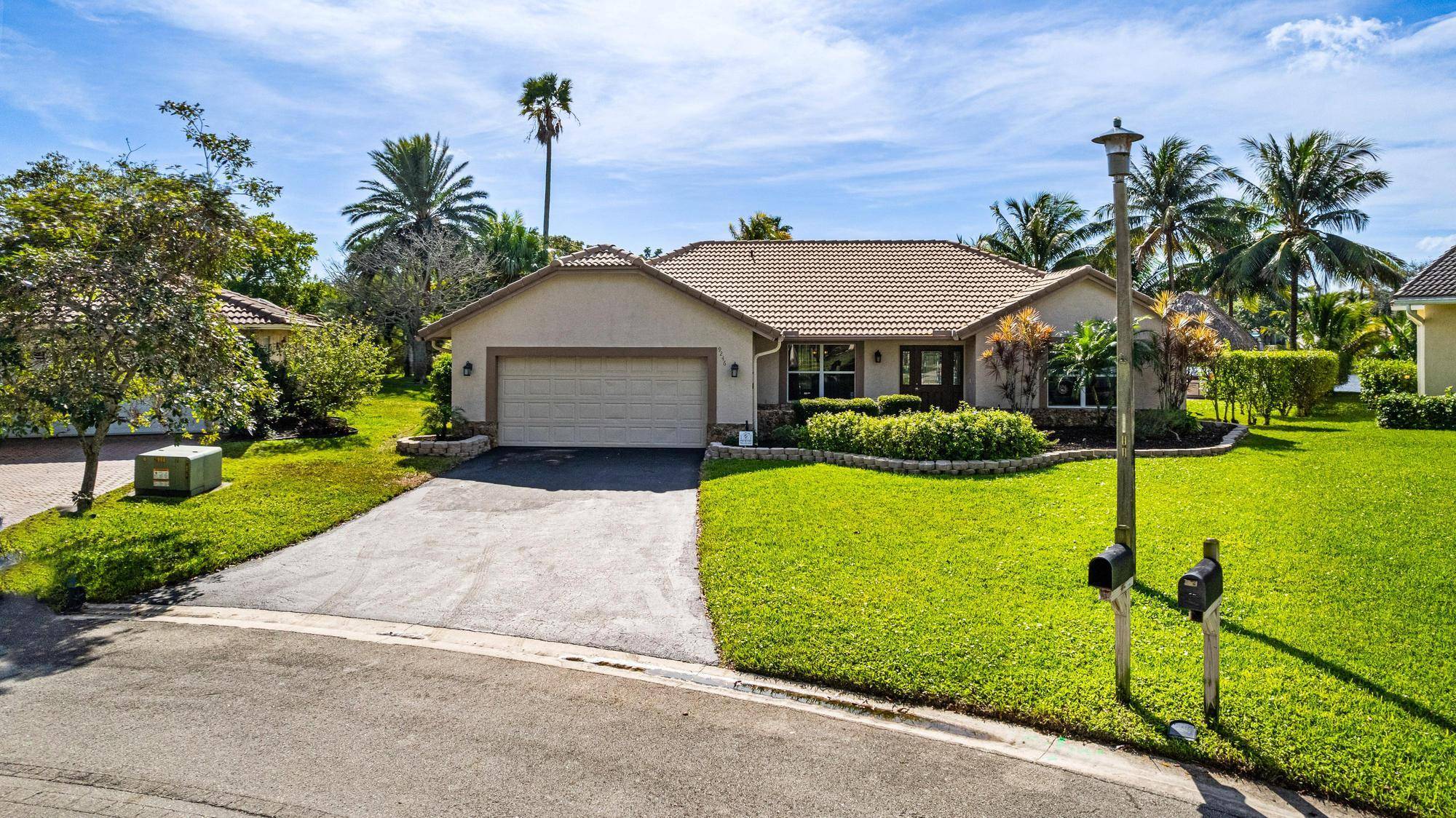Rarely available waterfront home in Coral Springs.