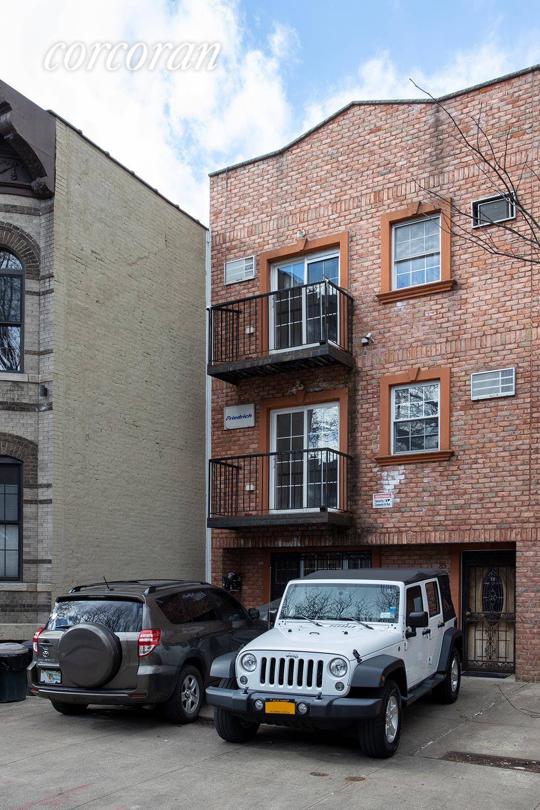 Welcome to 85 Granite Street, a spacious 3 unit townhouse with parking in Bushwick !