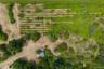 Previous vineyard area and vineyard utility shed