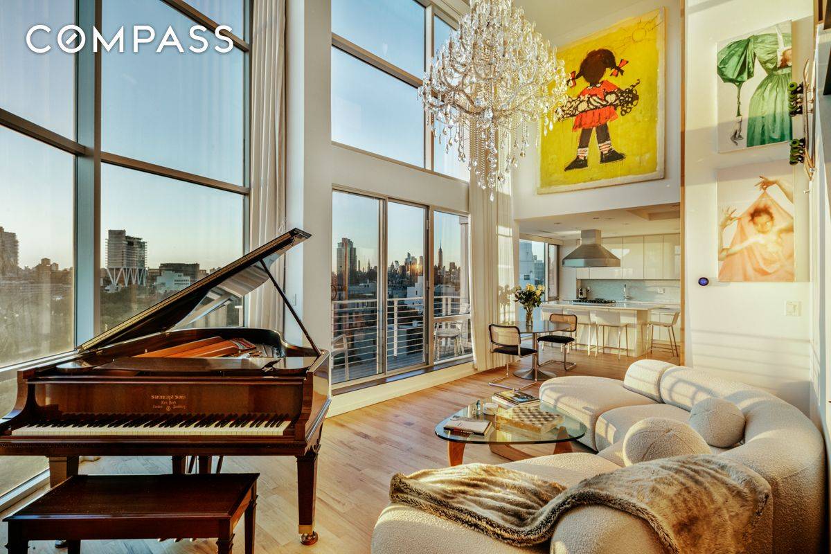 The Upper Penthouse and Full Private Rooftop at 524 Manhattan Avenue has been reimagined into a one of a kind, work of art residence by architect David Bucovy with unmatched ...
