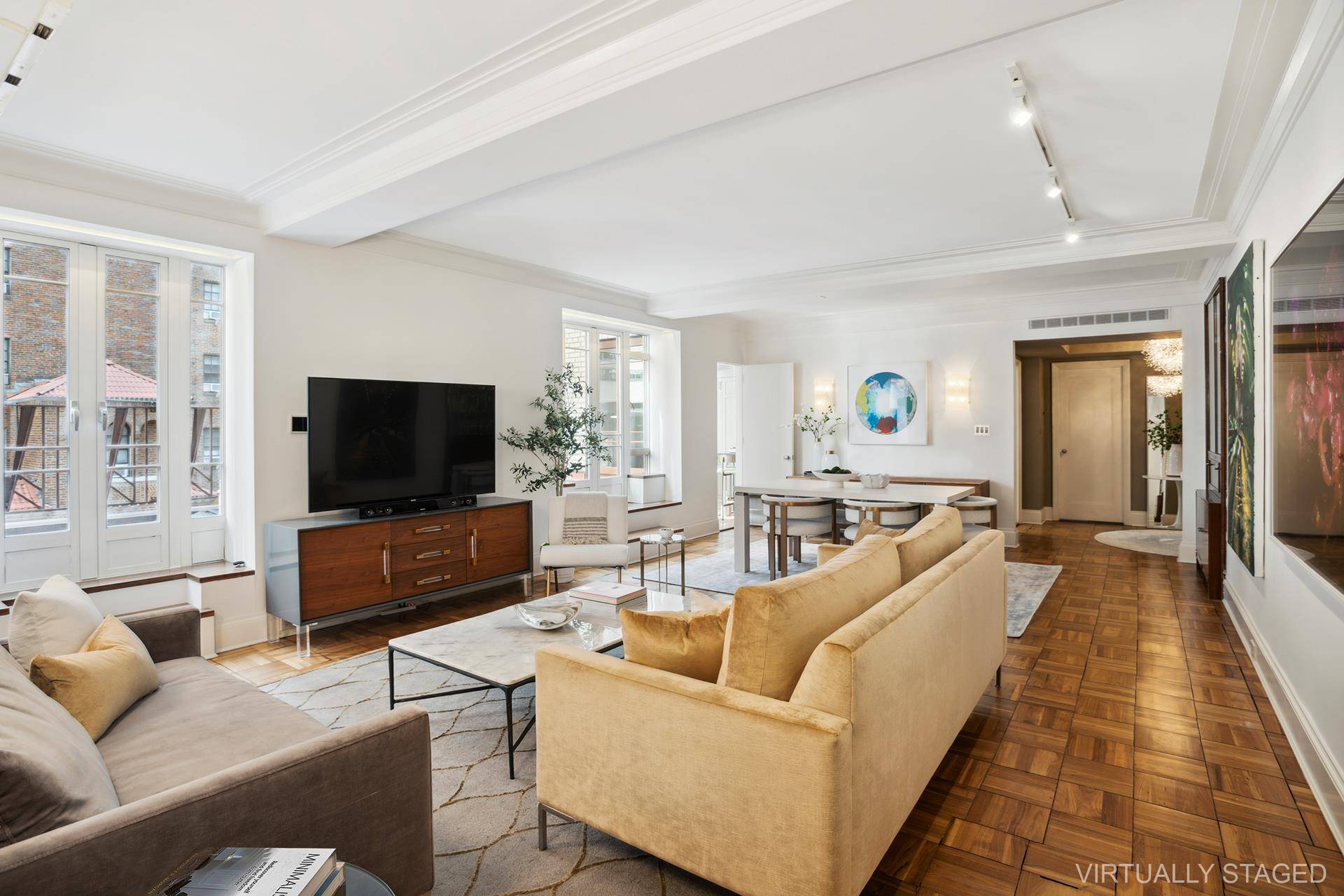 This rare find, a prewar condo with a large terrace on CPW, is being offered for the first time in almost 30 years.