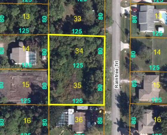Great building lot on the east side of US 1 in nice neighborhood of Indian River Estates.