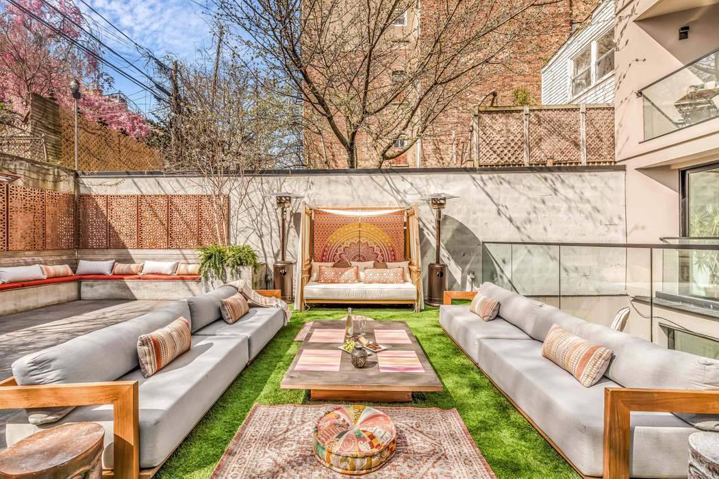 Mid block on one of the most charming streets in Greenpoint sits this sprawling 2400 square foot three bedroom duplex that has the privacy and feel of a townhouse.